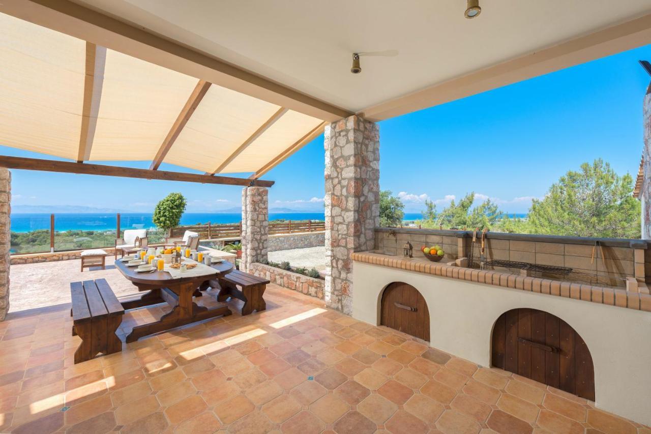 Butterfly With Stunning Sea And Valley Views Villa Theológos